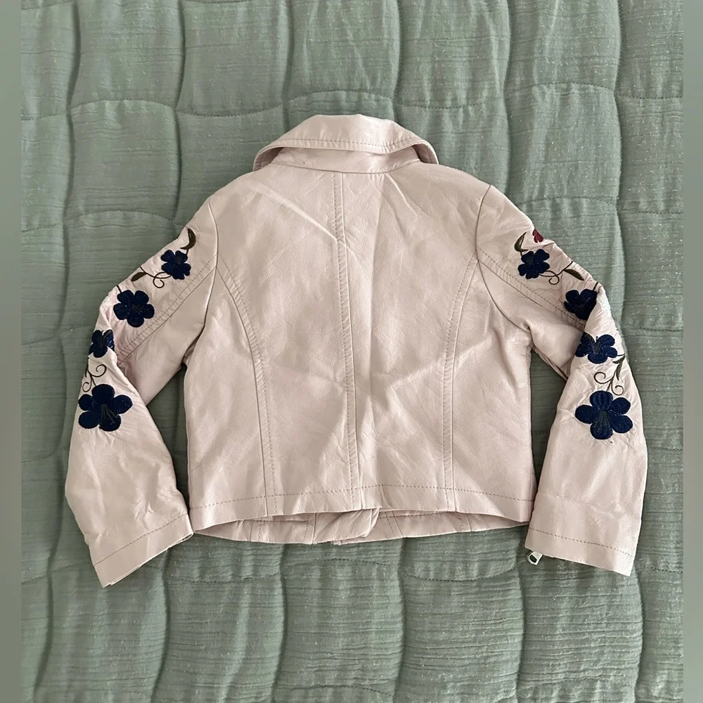 Blush Floral Jacket - Toddler